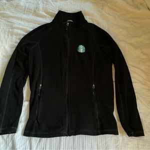 Starbucks employee fleece jacket